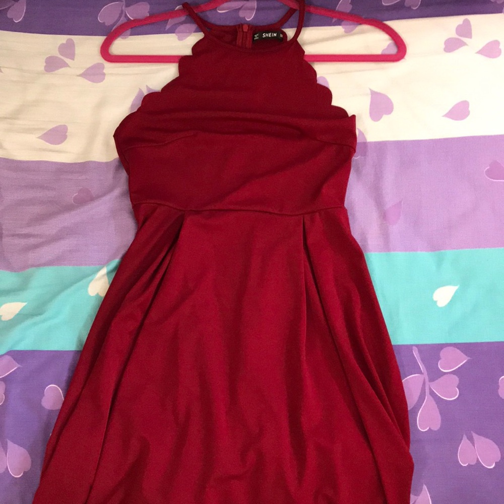Red dress